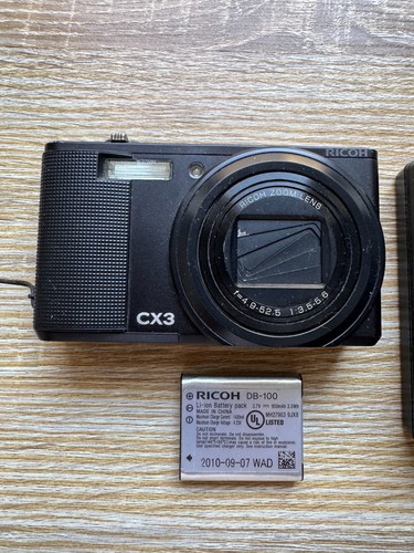Ricoh cx3 schwarz 10 7x - cx3,