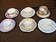 6 Sammeltassen DDR 3 teilig