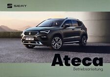 Seat Ateca Lifting ab 2020 Betriebsanleitung Deutsch
