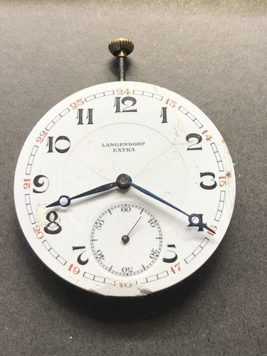 Langendorf taschenuhrwerk 41 - langendorf,
