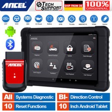 Ancel X6 Bluetooth OBD2 Diagnosegerät Alle System kfz Scanner 10" Touchscreen DE