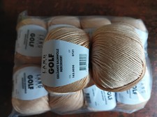 5  x 50 g  Langyarns  Golf