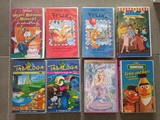 VHS Video Kassetten Kinderfilme original 8 Filme