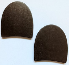 2 Stück Absätze braun