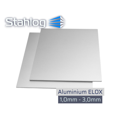 Aluminiumblech eloxiert