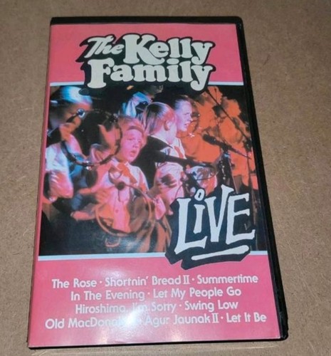 Vhs the kelly family - kelly, live