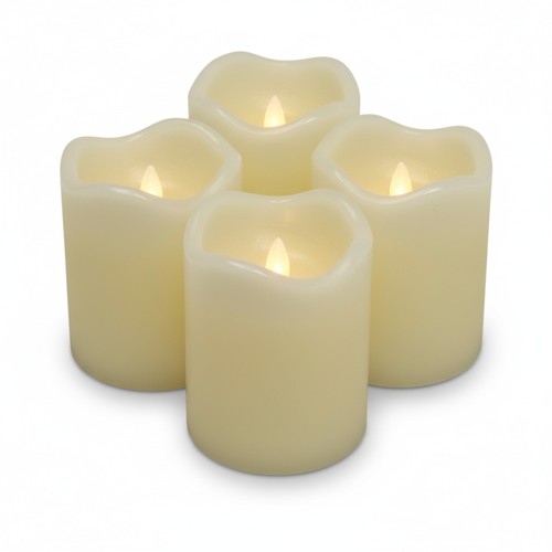Led kerze 4er - led-kerze, 4er-set