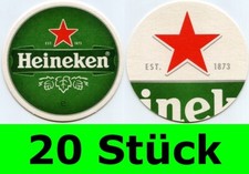 20 Stück Bierdeckel Heineken