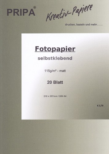 Fotopapier 210 297mm din a4 - fotopapier, x