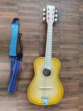Kindergitarre Intercontor - Vintage 90er Holz circa 71cm mit Trageband