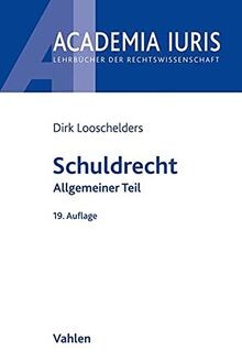 Schuldrecht allgemeiner teil - schuldrecht,