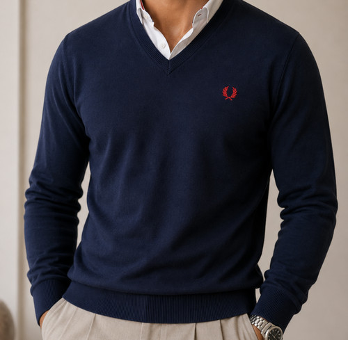 Fred perry pullover l - fred, m