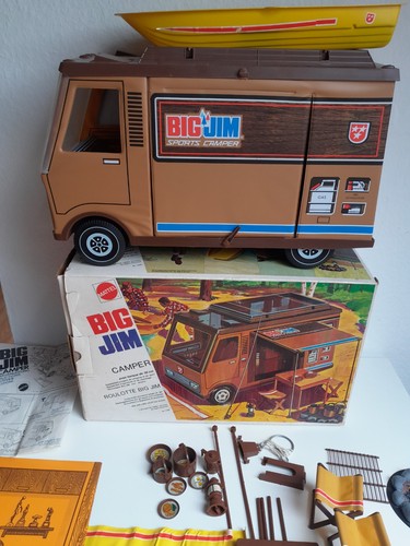 Mattel big jim - mattel, camper