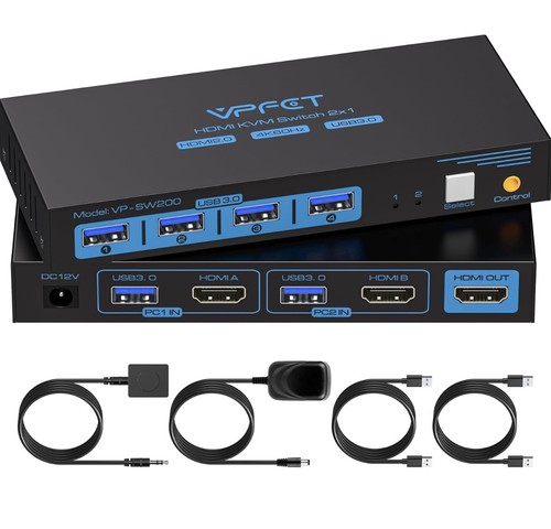Hdmi kvm switch 1 monitor - switch, pc