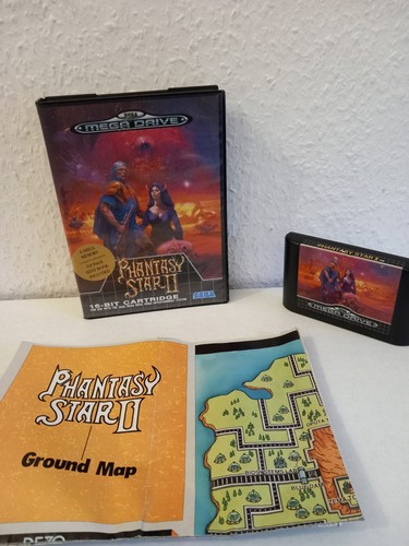 Sega mega drive phantasy star - sega,