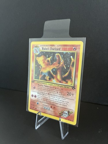 Blaines charizard holo - charizard,