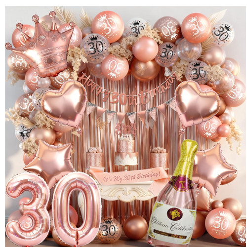 Geburtstag deko set - 30,