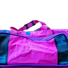 NIKE - Vintage 90er - Tasche Sporttasche / XXL / Tennis Fitness Bag - Pink Lila 