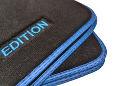 Edition Fußmatten mit Aufschrift für VW Golf V VI GTI Bj.2003-2012 Velours 