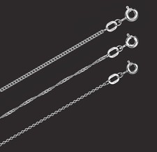 + NEU Goldkette Weißgold 585