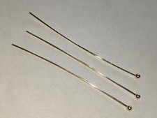 2 x 18k Gold Kugelstifte