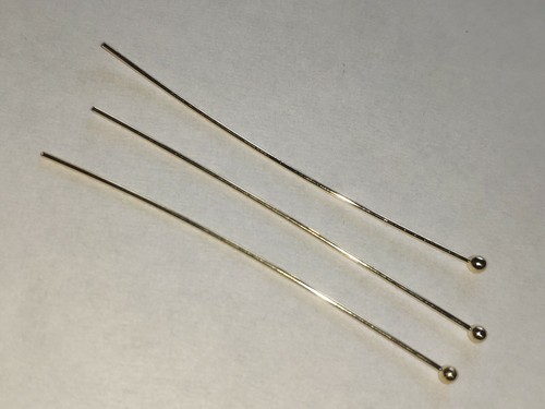 18k gold kugelstifte - x,