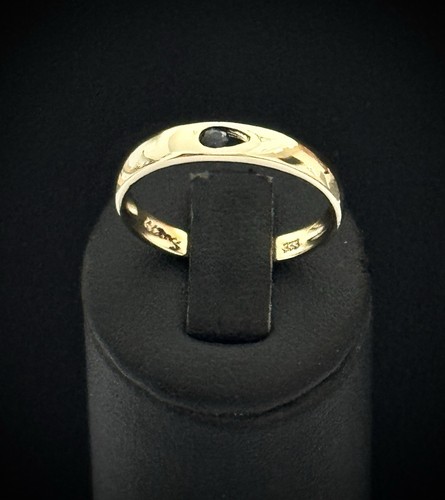 Goldring damenring mit saphir - goldring,