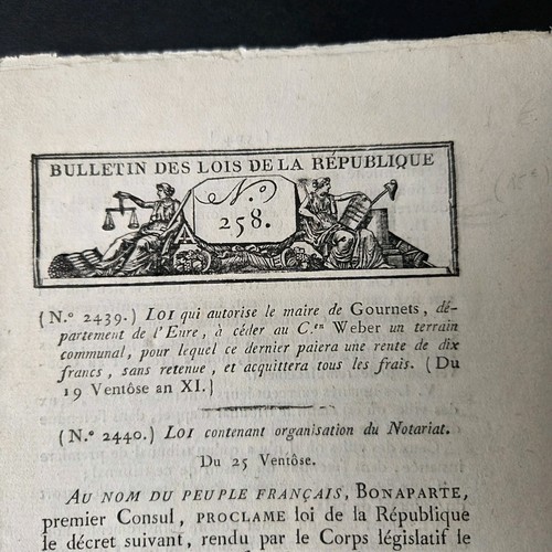 1803 bulletin des lois - bulletin,