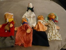 Alte DDR Handpuppen, Fernseh