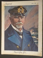 Orig. Zeitschrift - Jugend. Jahrgang 1915. Heft Nr. 33. Zahlreiche Abb. u. Holzs