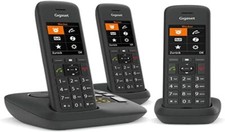 Gigaset C575A Trio Schnurloses Telefon Anrufbeantworter Umweltmöglichkeit Schw