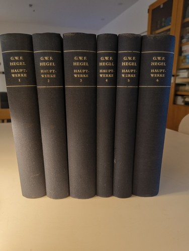 Buch hegel hauptwerke 1999 - 6,