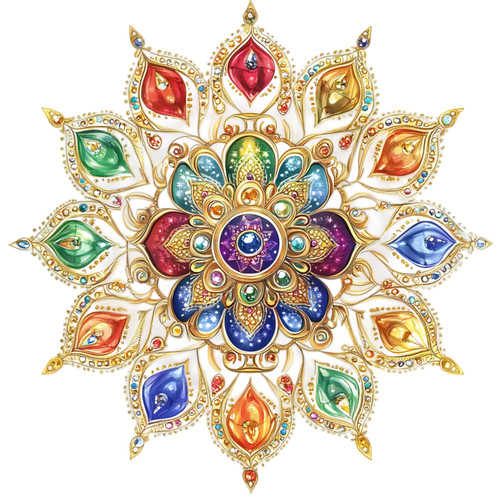 Mandala blume floral botanik - blume,