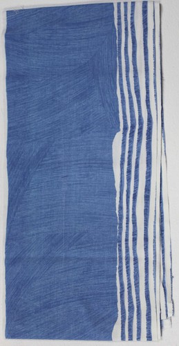 Stoffrest baumwolle blau - blau,
