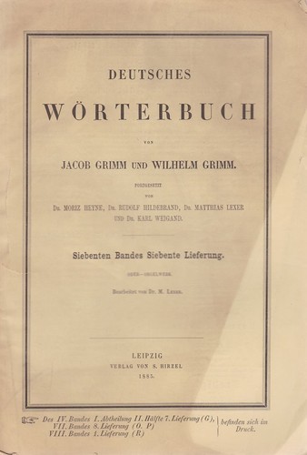 Band lieferung oder - band,, lieferung.