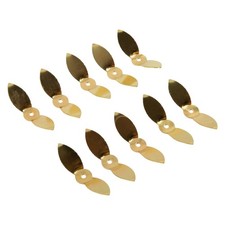 10Pcs Edelstahl Prop Blades