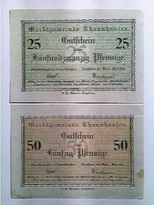 Notgeld, Marktgemeinde