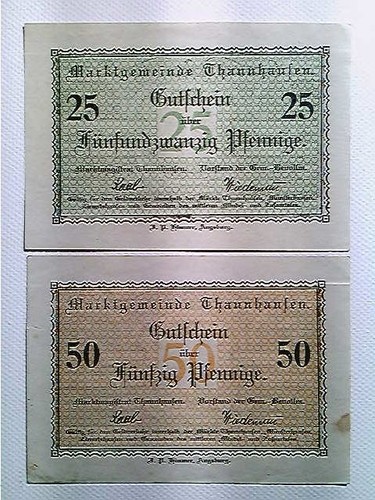 Notgeld marktgemeinde - notgeld,,