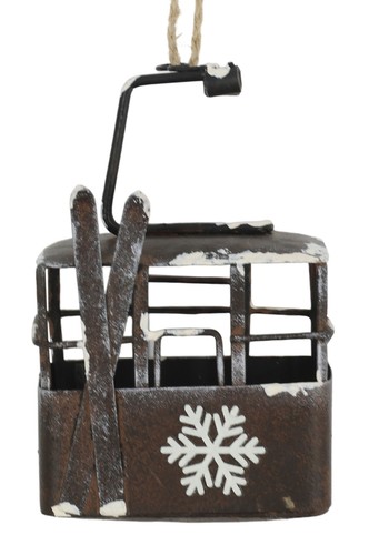 Chic antique vintage skilift - -,