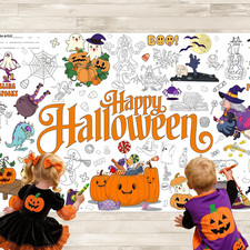 Halloween riesen malposter - halloween,