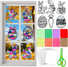 57 Stück Fensterbilder Ostern