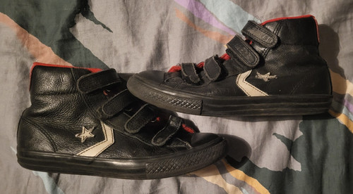 Jungen converse all star leder - all,