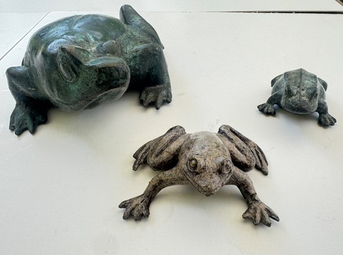 3er set frosch figuren - frosch,