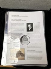 Über 140 leere Hüllen für Numisblätter der Deutschen Post