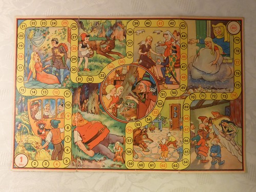 Altes spielbrett spiel - altes,