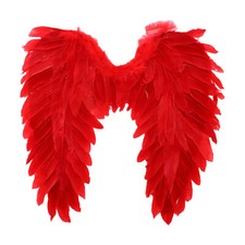 Engelsflügel Feder Engel Flügel für Halloween Fasching Karneval Kostüm Zubehör