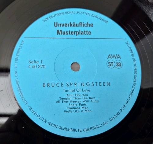 Bruce springsteen musterplatte - bruce,