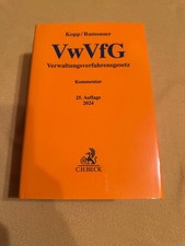VwVfG Verwaltungsverfahrensgesetz 25. Auflage 2024