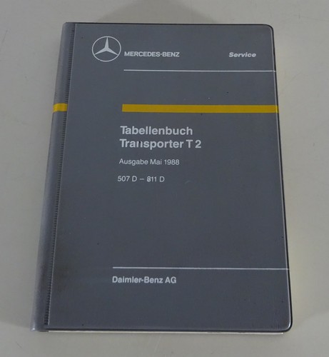 Tabellenbuch mercedes benz - tabellenbuch,