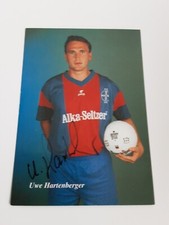 Signierte AK Uwe Hartenberger